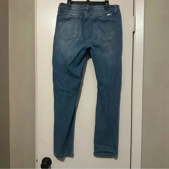 Kancan High Rise Medium Ripped Boyfriend Jean size 28 - Picture 4 of 9